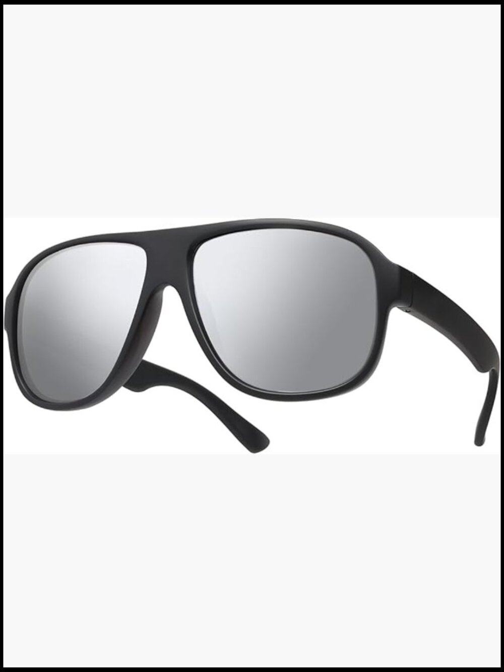 Polarized Aviator Sunglasses with UV400 Protection, Scratch-Resistant